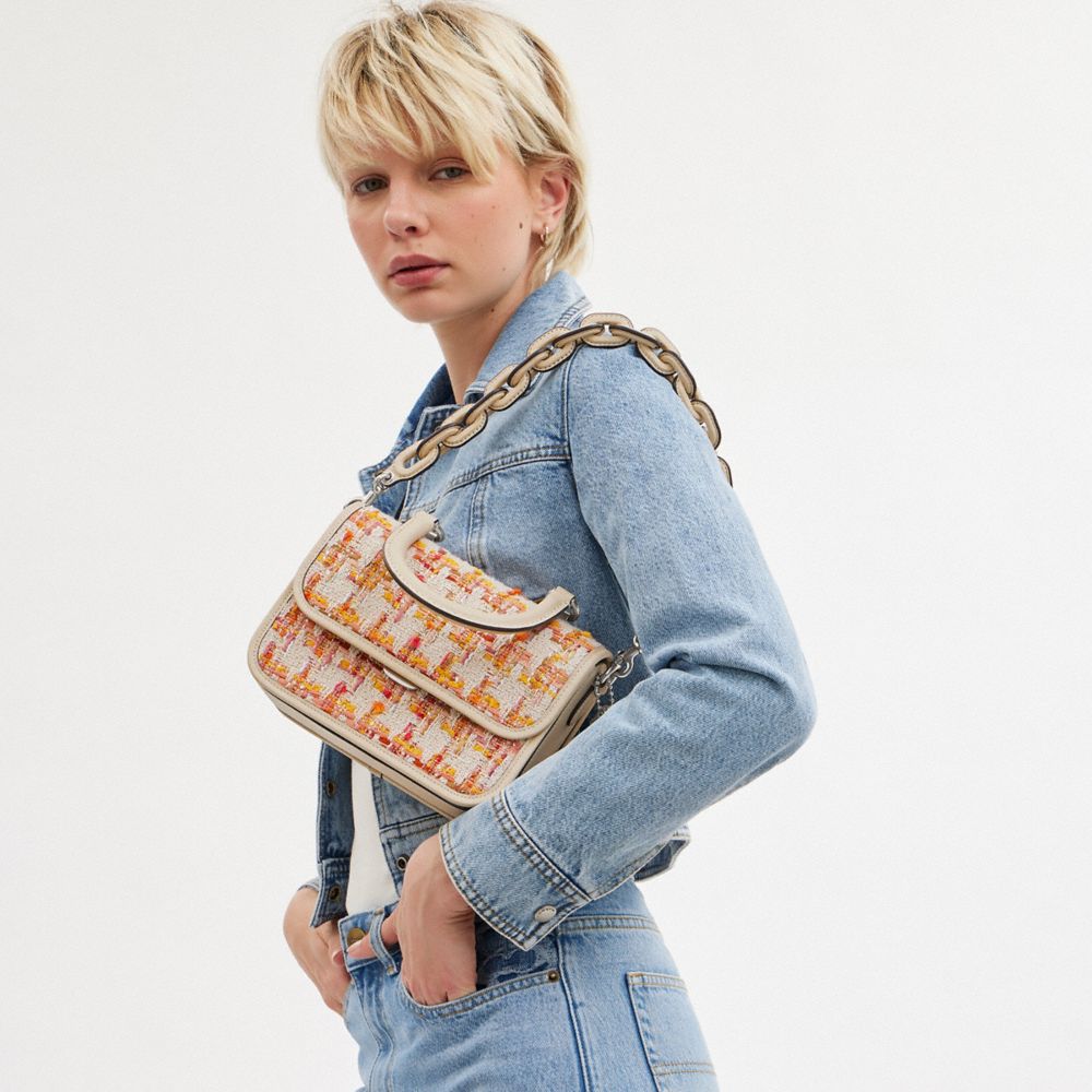 公式】COACH – コーチ | ローグ トップ ハンドル・ツイード