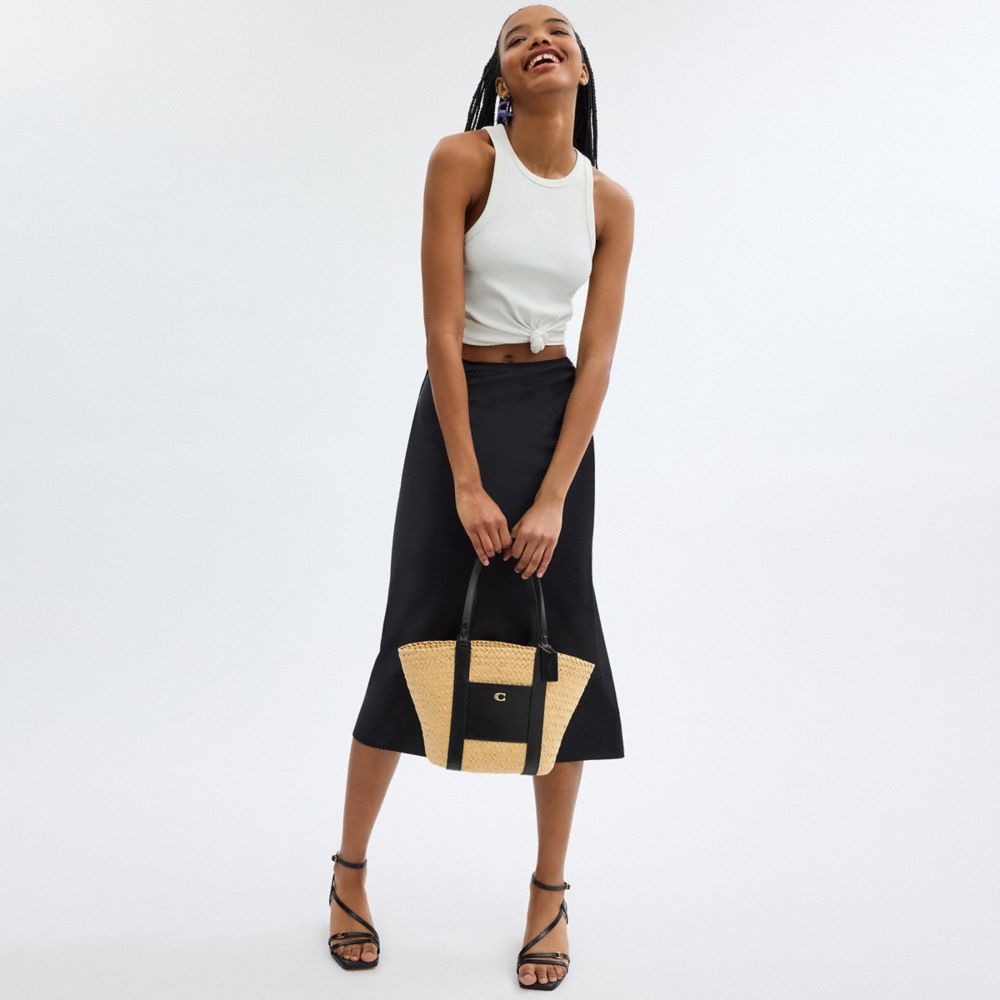 公式】COACH – コーチ | スモール ストロー ポケット トート