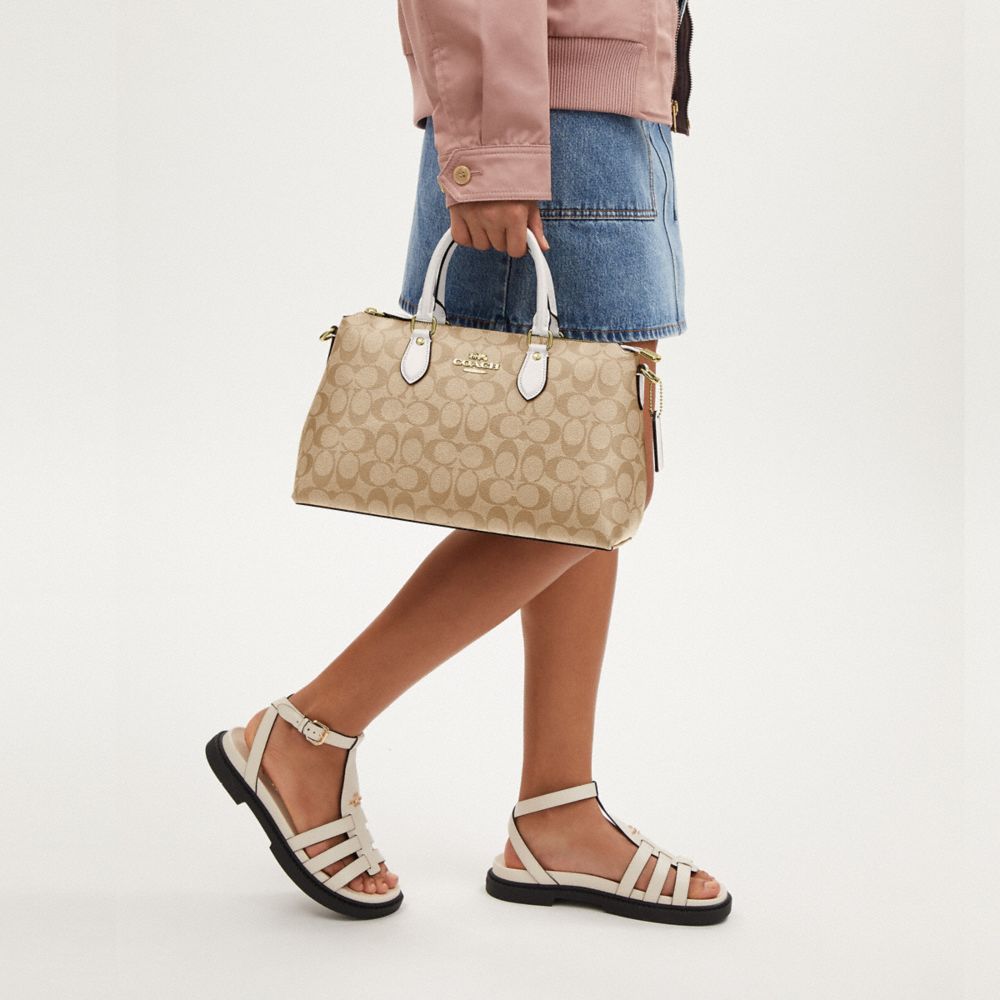 公式】コーチアウトレット | ジョージア サッチェル・シグネチャー