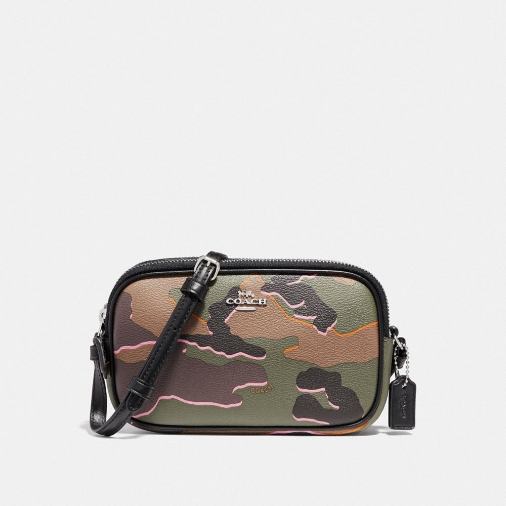 COACH® Outlet | Crossbody Pouch With Wild Camo Print