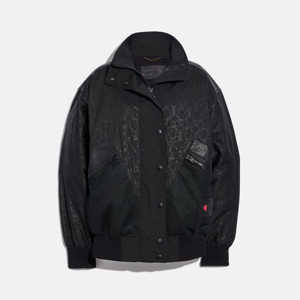 COACH® Outlet | COACH® | Coach X Champion Oversized Nylon Windbreaker