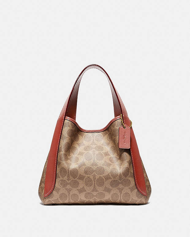 公式】COACH – コーチ | ハドリー ホーボー 21 シグネチャー キャンバス