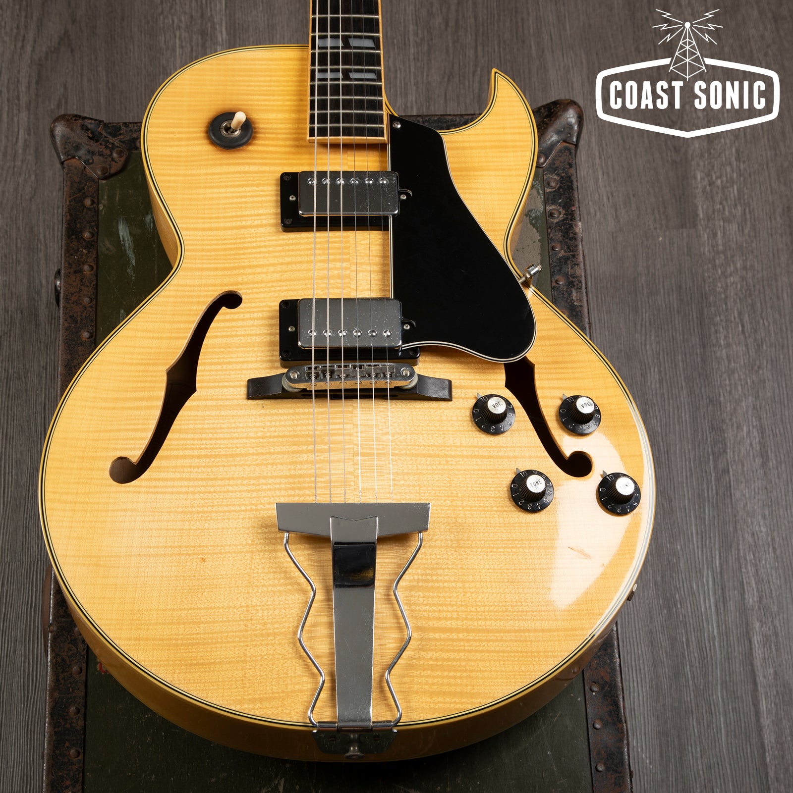 1977 Greco N-60 Made in Japan ES-175 Flame Maple - Fujigen