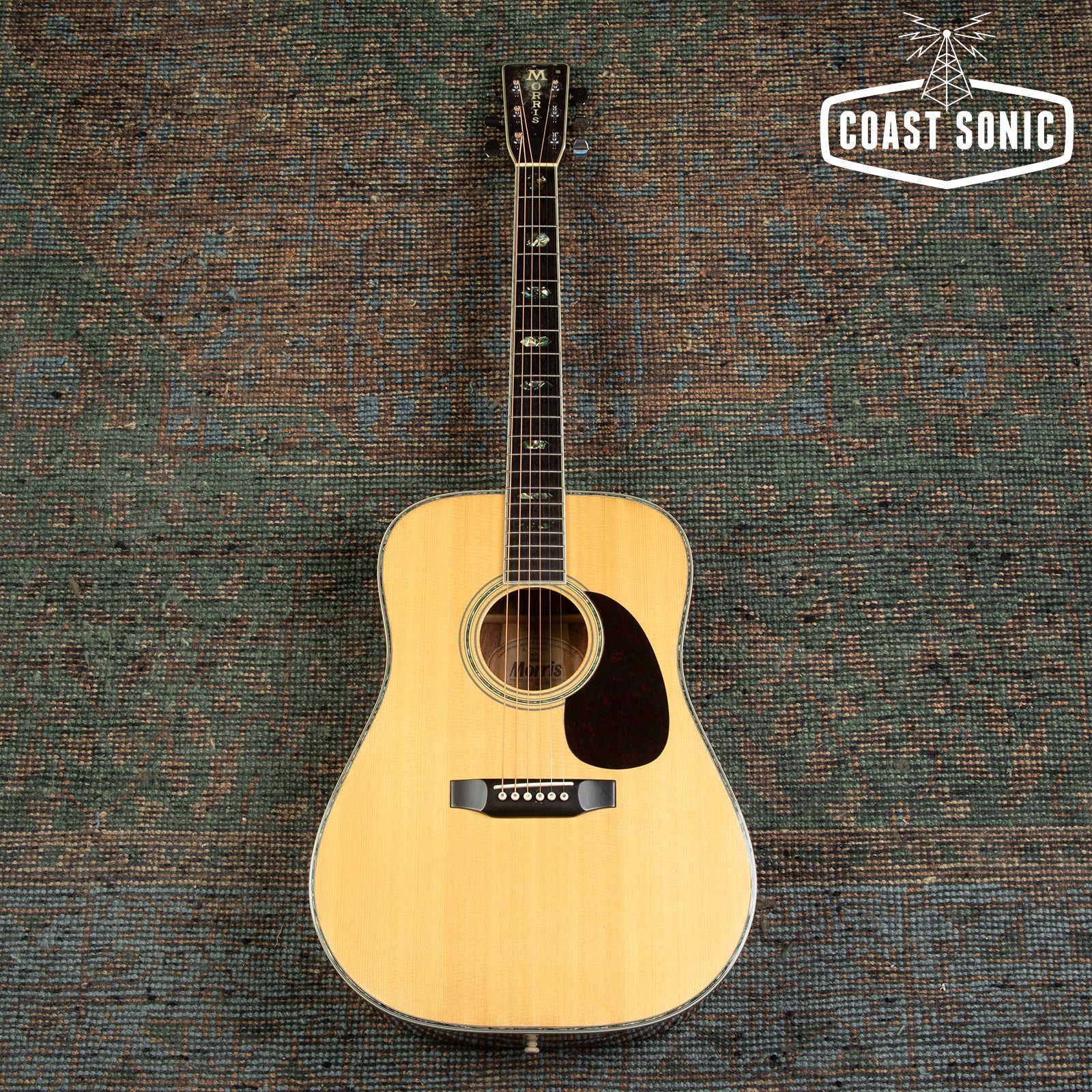 1970's Morris W-45 Dreadnought Acoustic Made in Japan