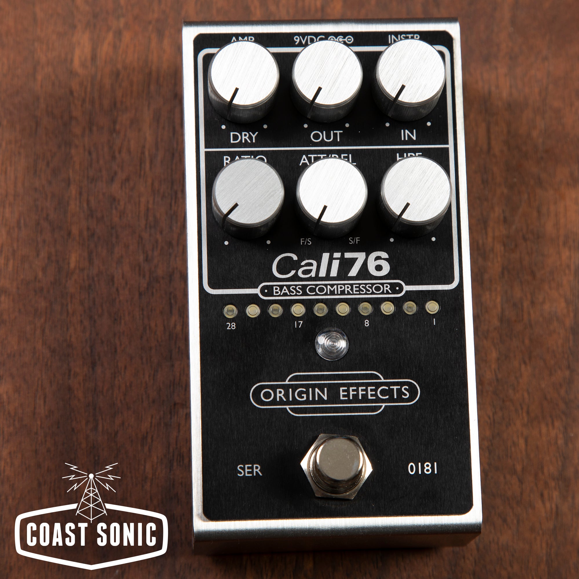 Origin Effects Cali76 Bass Compressor Black