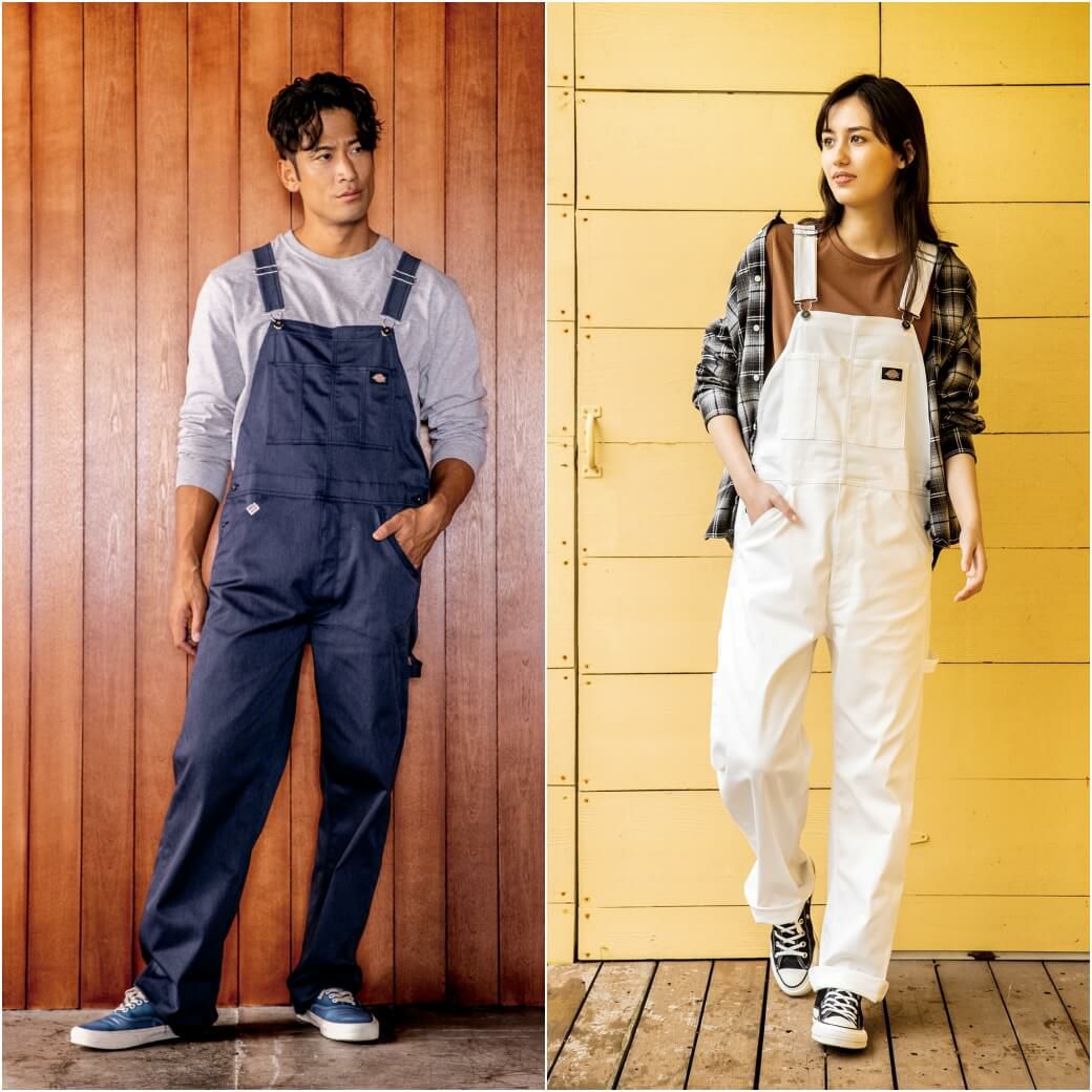 Dickies】T/Cストレッチオーバーオール|コーコス信岡公式通販