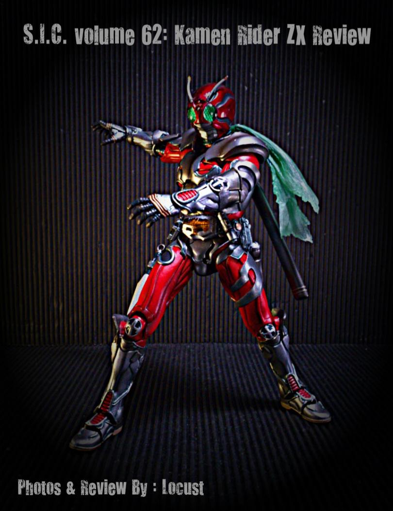 Toy Review ] S.I.C. volume 62 – Kamen Rider ZX | Locust