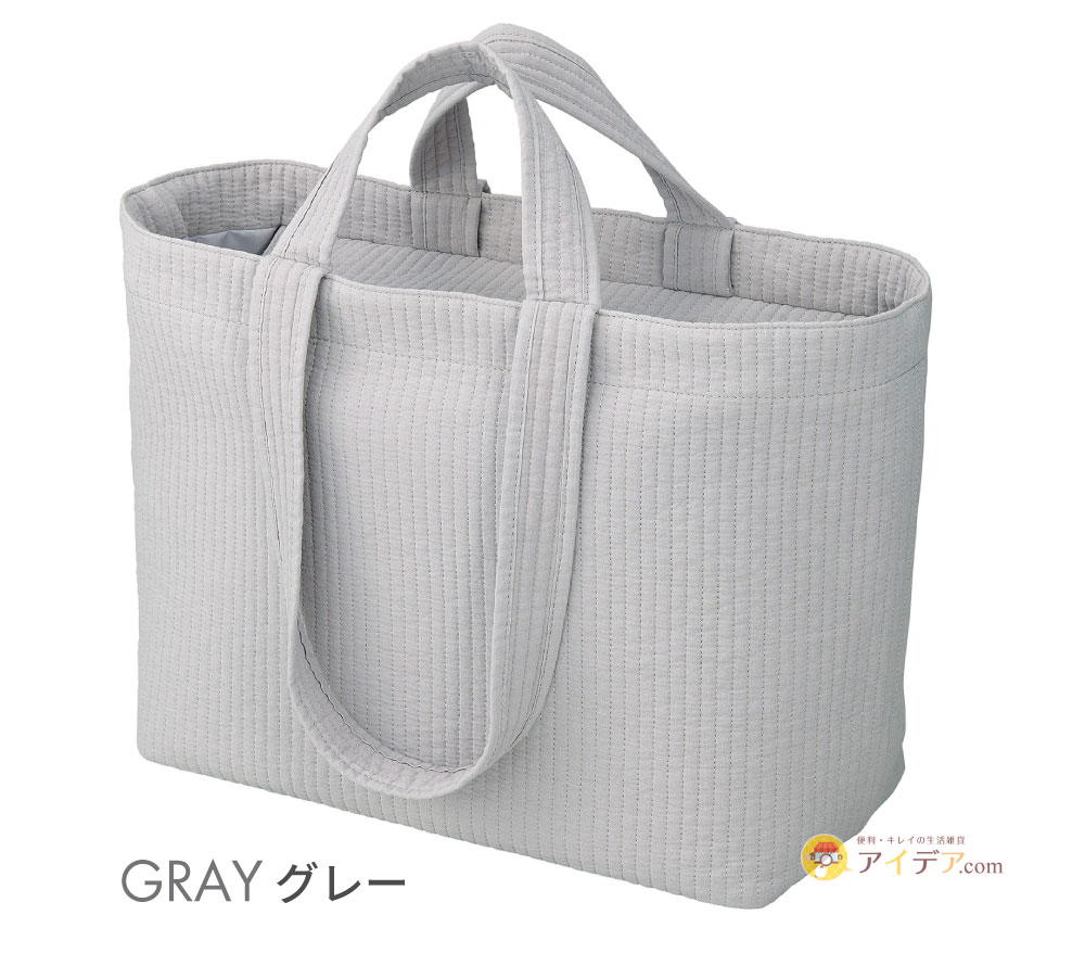 ふんわり軽量。 なのに機能的。 いつも持ち歩きたくなる ヌビバッグ