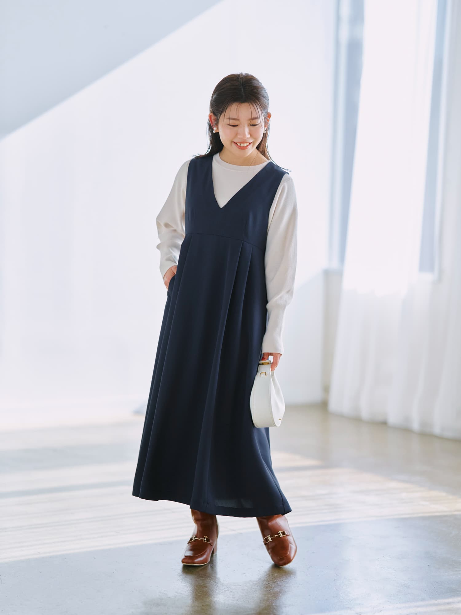 cahoさんコラボ】マルチウェイセットワンピース-short & regular