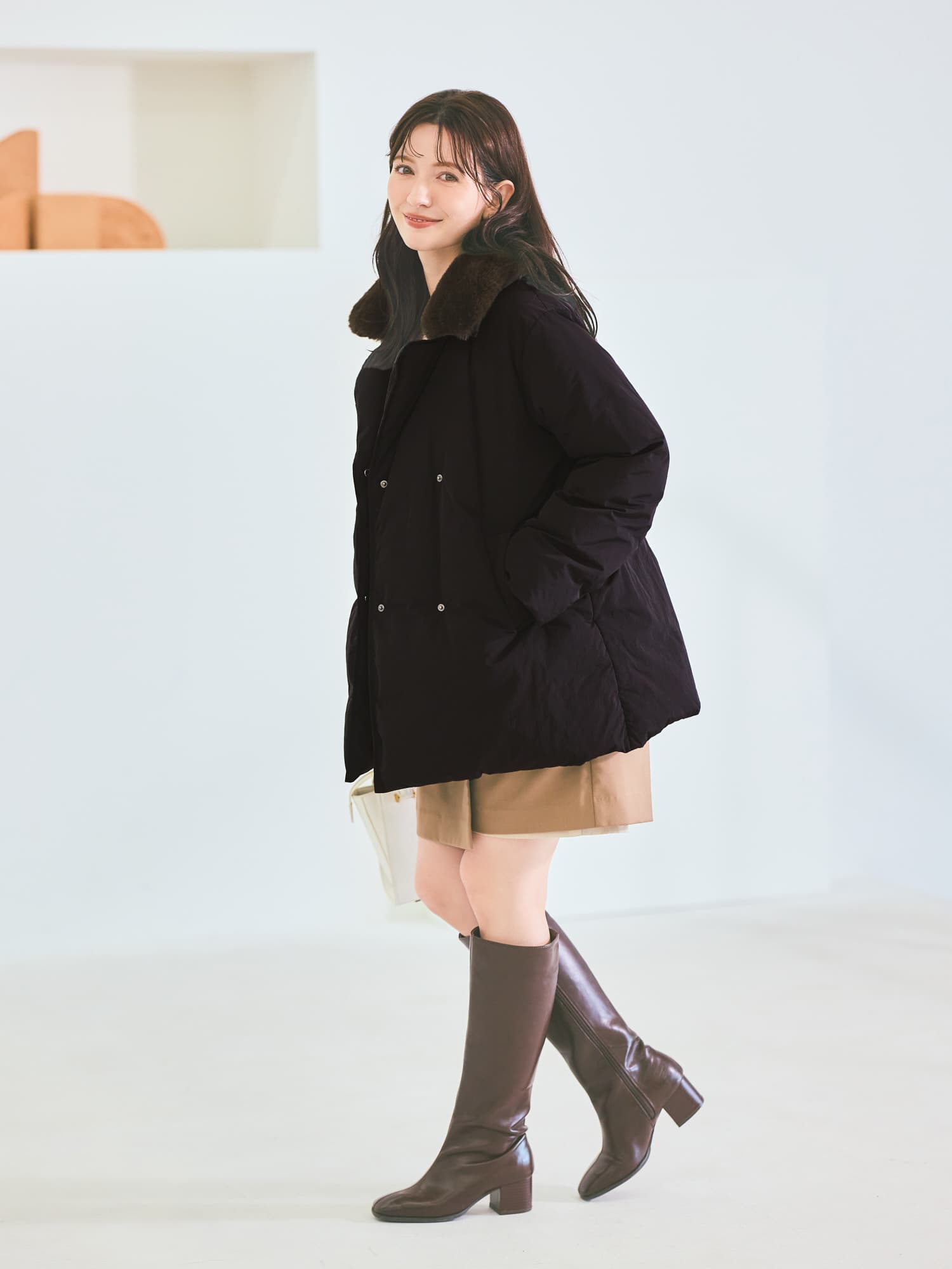 KAWADA FEATHER】2wayカラーダウン | 小柄・低身長女性向け