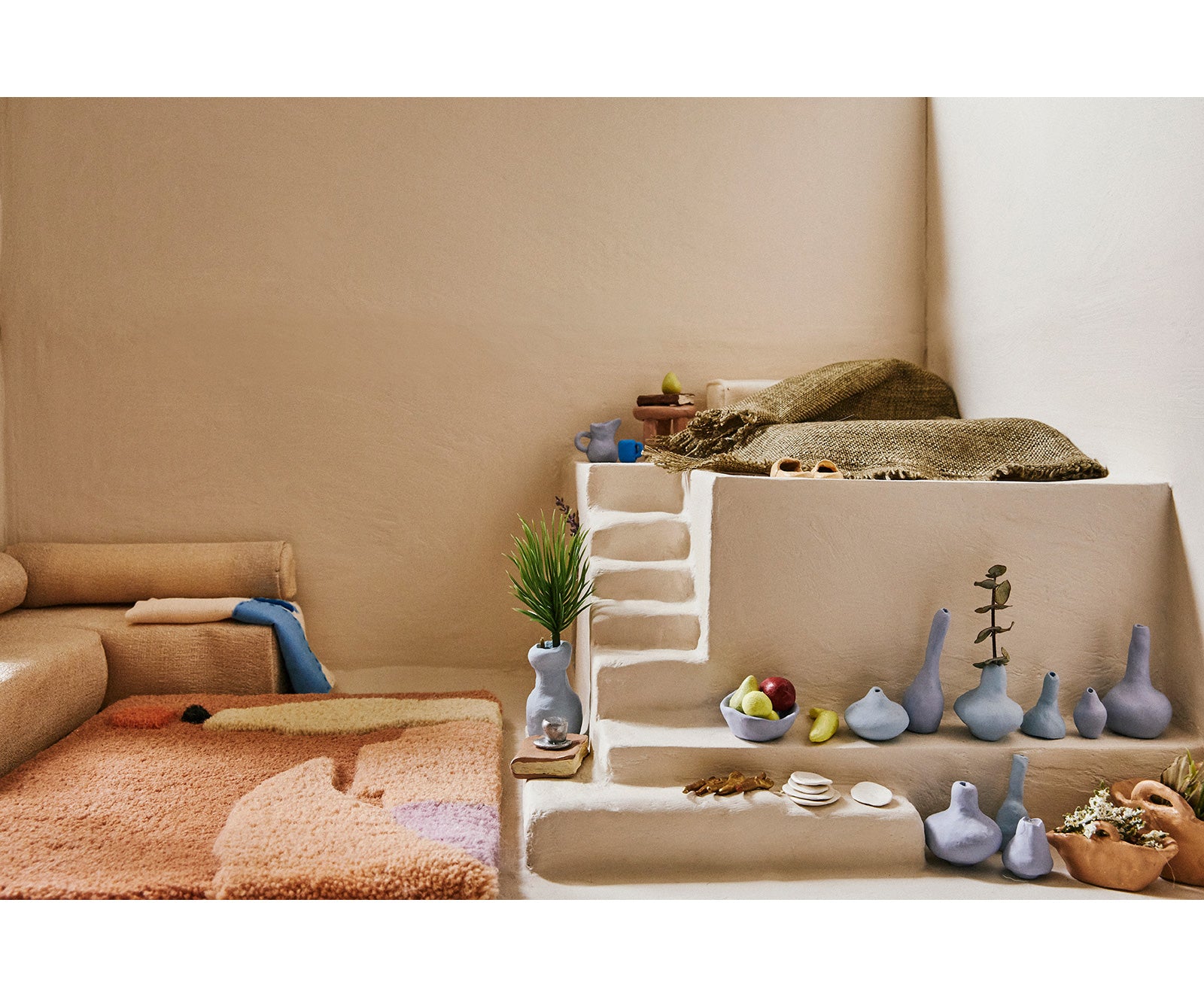 Cold Picnic | Red Sea Wool Rug