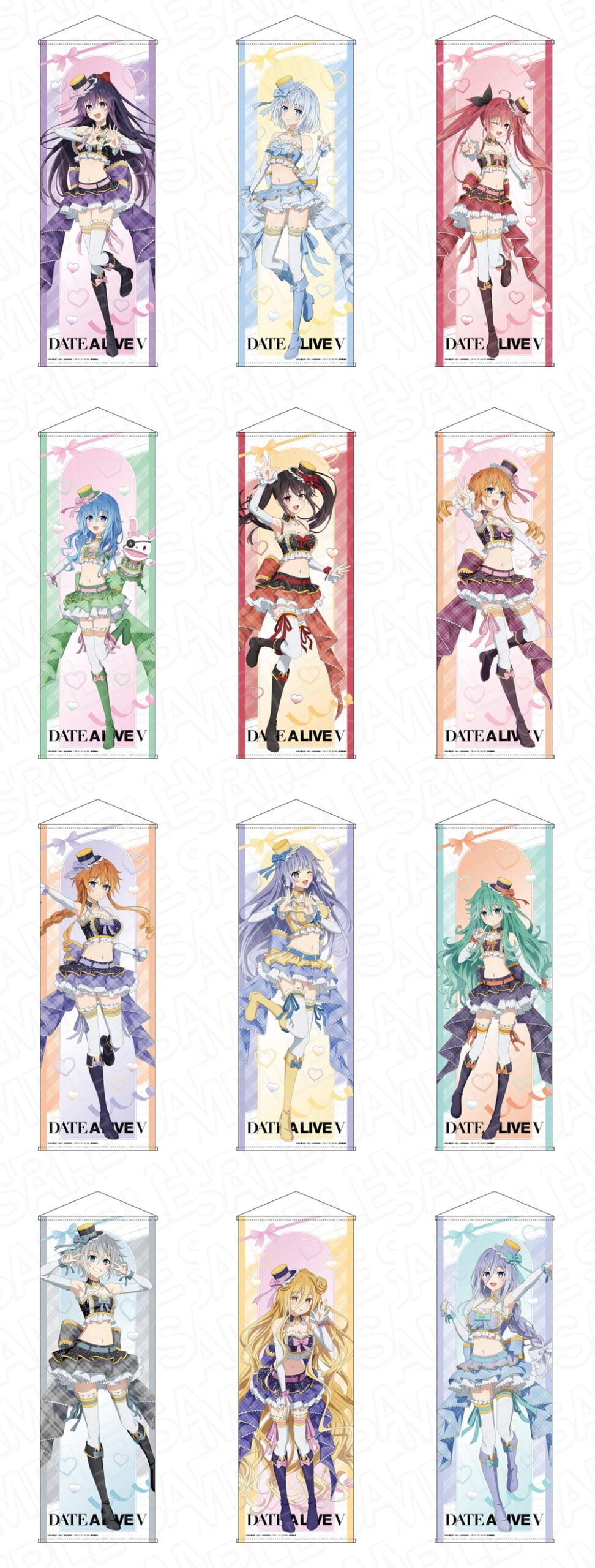 デート・ア・ライブ 精霊12人が特別な装いで集結! 12周年グッズ 8月発売