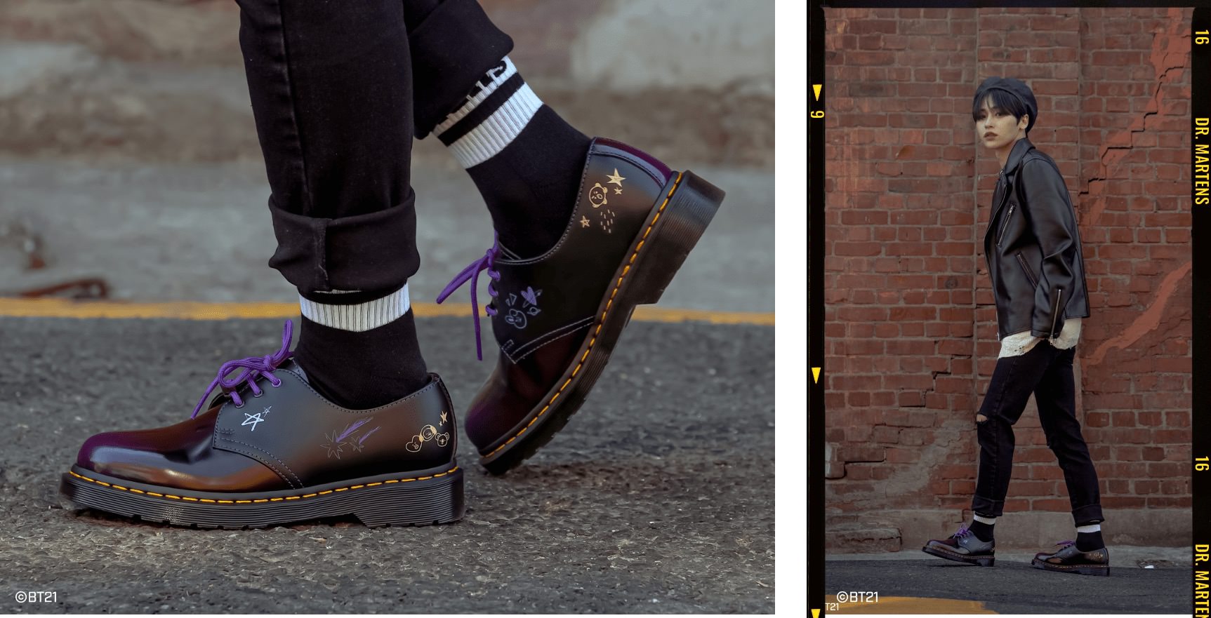 BT21 × Dr. Martens (ドクターマーチン) 3月30日よりコラボアイテム登場!