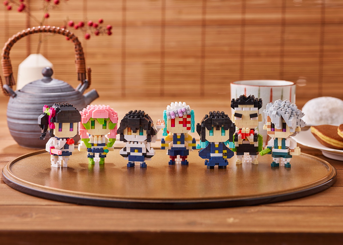 鬼滅の刃 × nanoblock (ナノブロック) vol.2 登場!2.14より受注開始!!