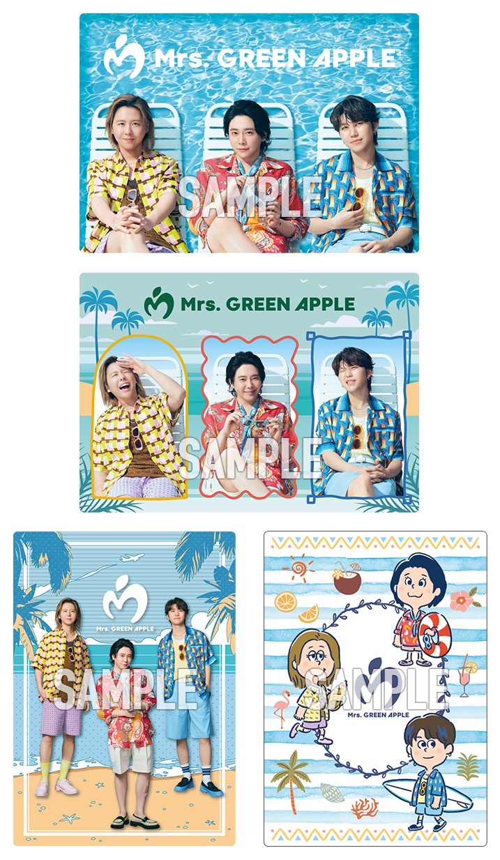 Mrs. GREEN APPLE キャンペーン in ローソン 7月1日よりコラボ実施!