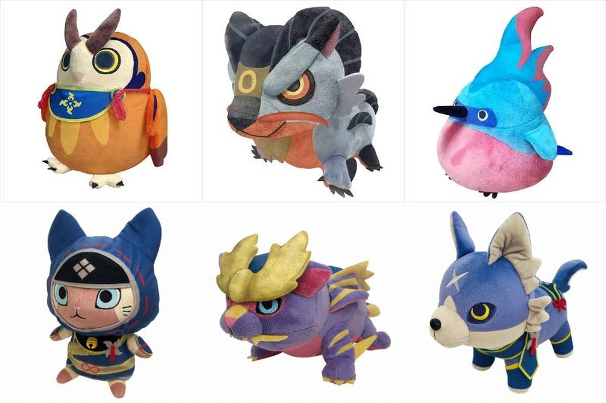 モンハンライズ(モンスターハンター) デフォルメぬいぐるみ 新登場!!