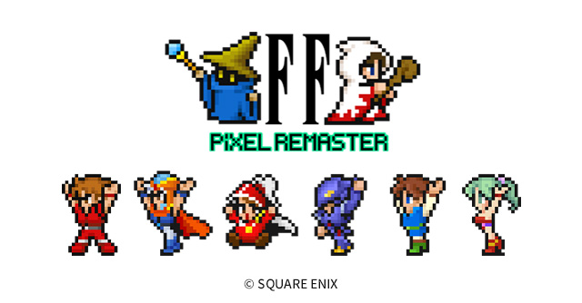 FFピクセルリマスターシリーズ × スクエニカフェ 2024年夏コラボ決定!