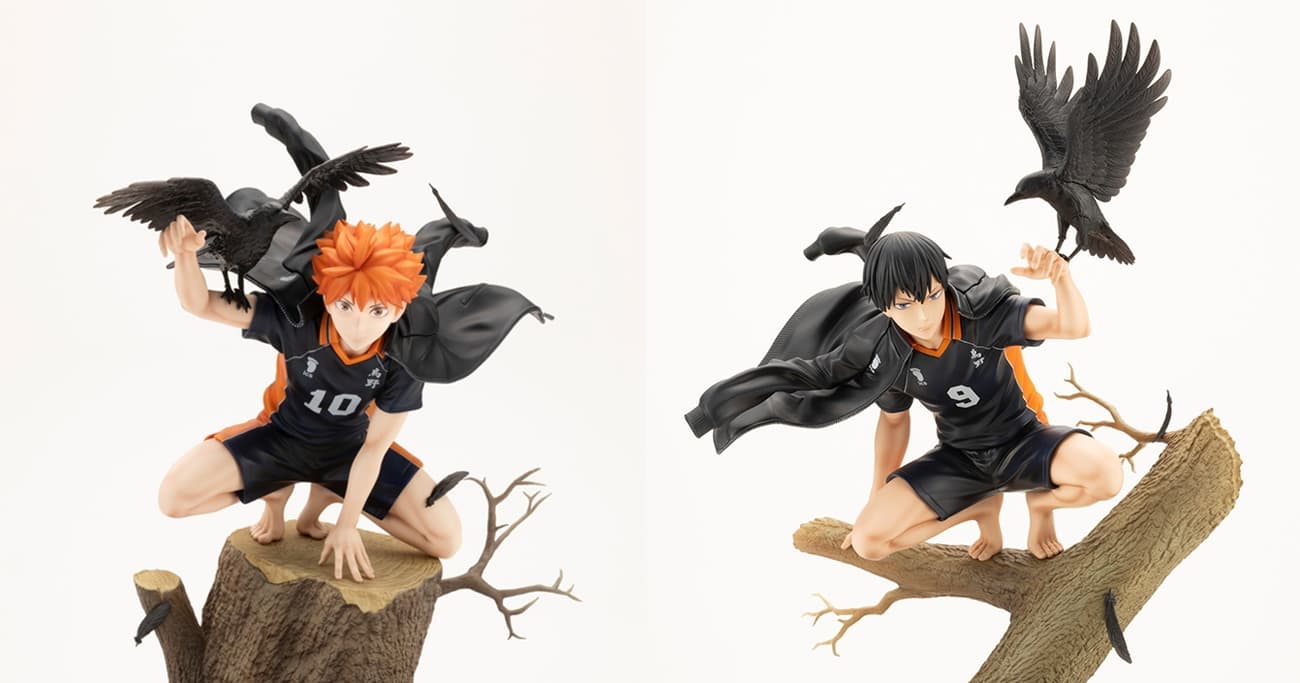 ハイキュー!! 日向と影山の人気描き下ろしがフィギュアになって登場!