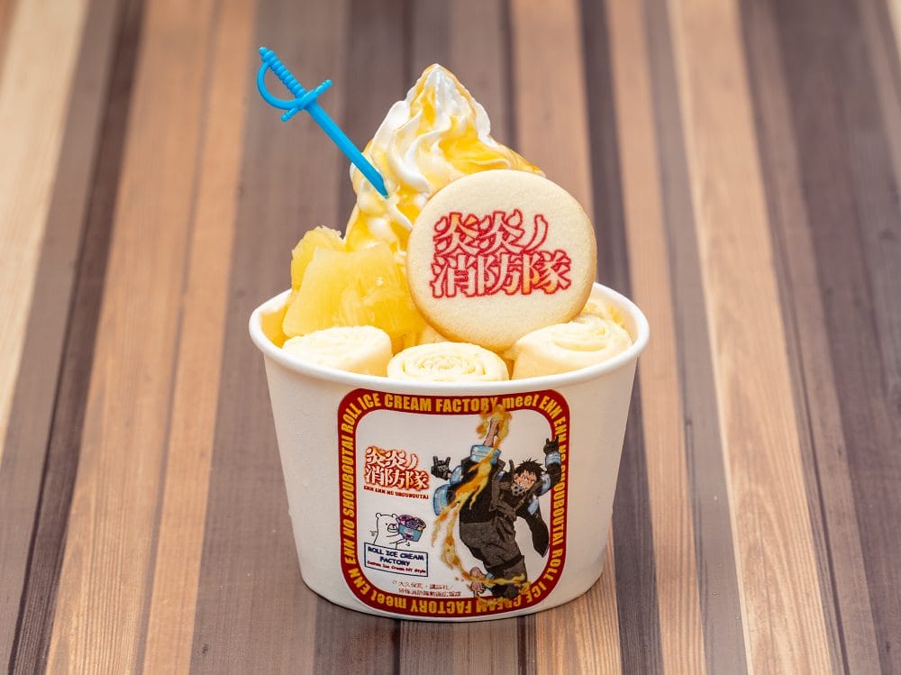 炎炎ノ消防隊 × ロールアイスクリームファクトリー6店 9.4-24 コラボ開催!