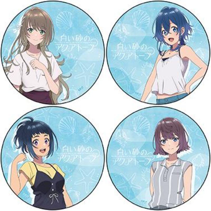 白い砂のアクアトープ アニメ絵柄を使用した新作グッズ 9月下旬より発売