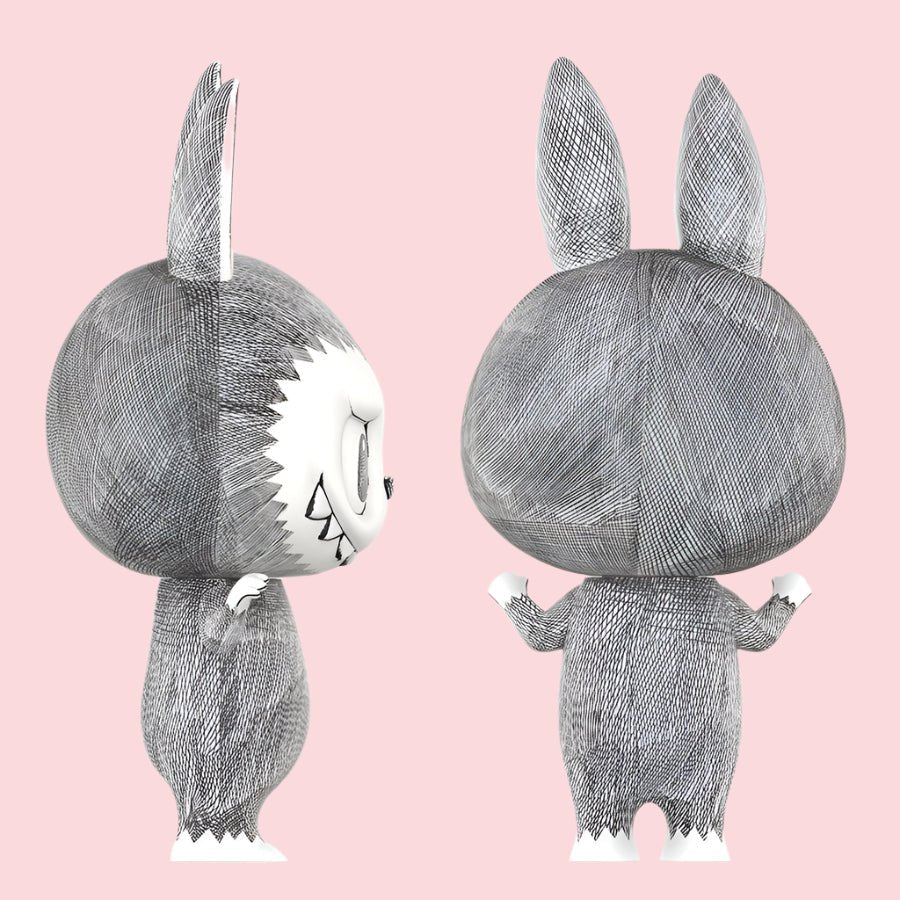 The Monsters MEGA LABUBU 400% Sketch – Collectique