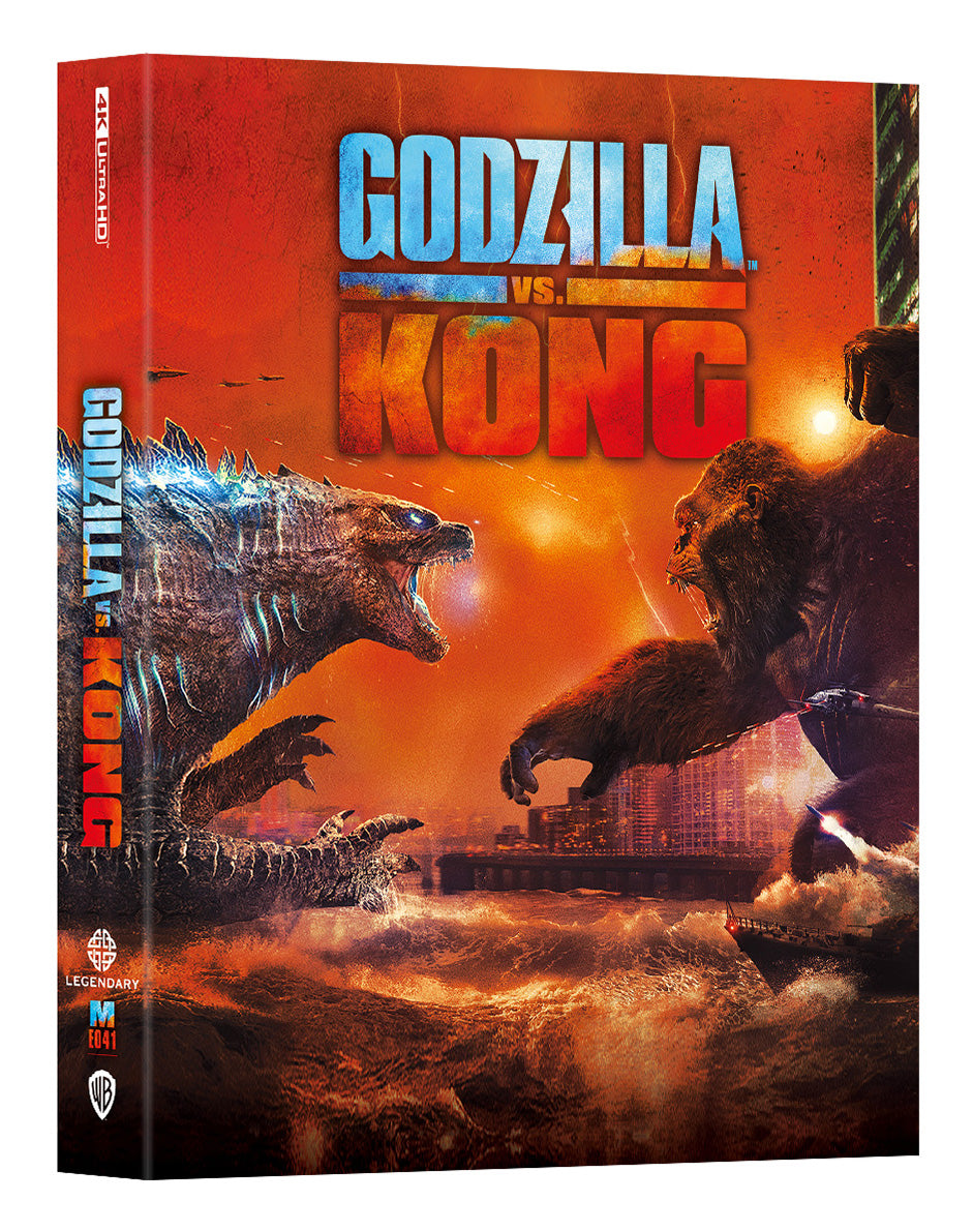 ME#41] Godzilla vs. Kong Steelbook (Lenticular Full Slip) - Collectong
