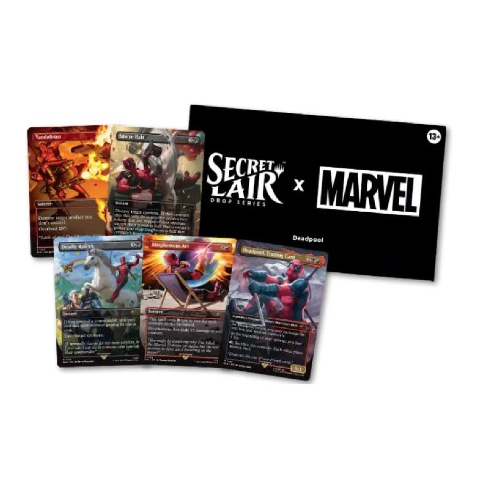 MTG Magic The Gathering Secret Lair Marvel's Deadpool (Non-Foil