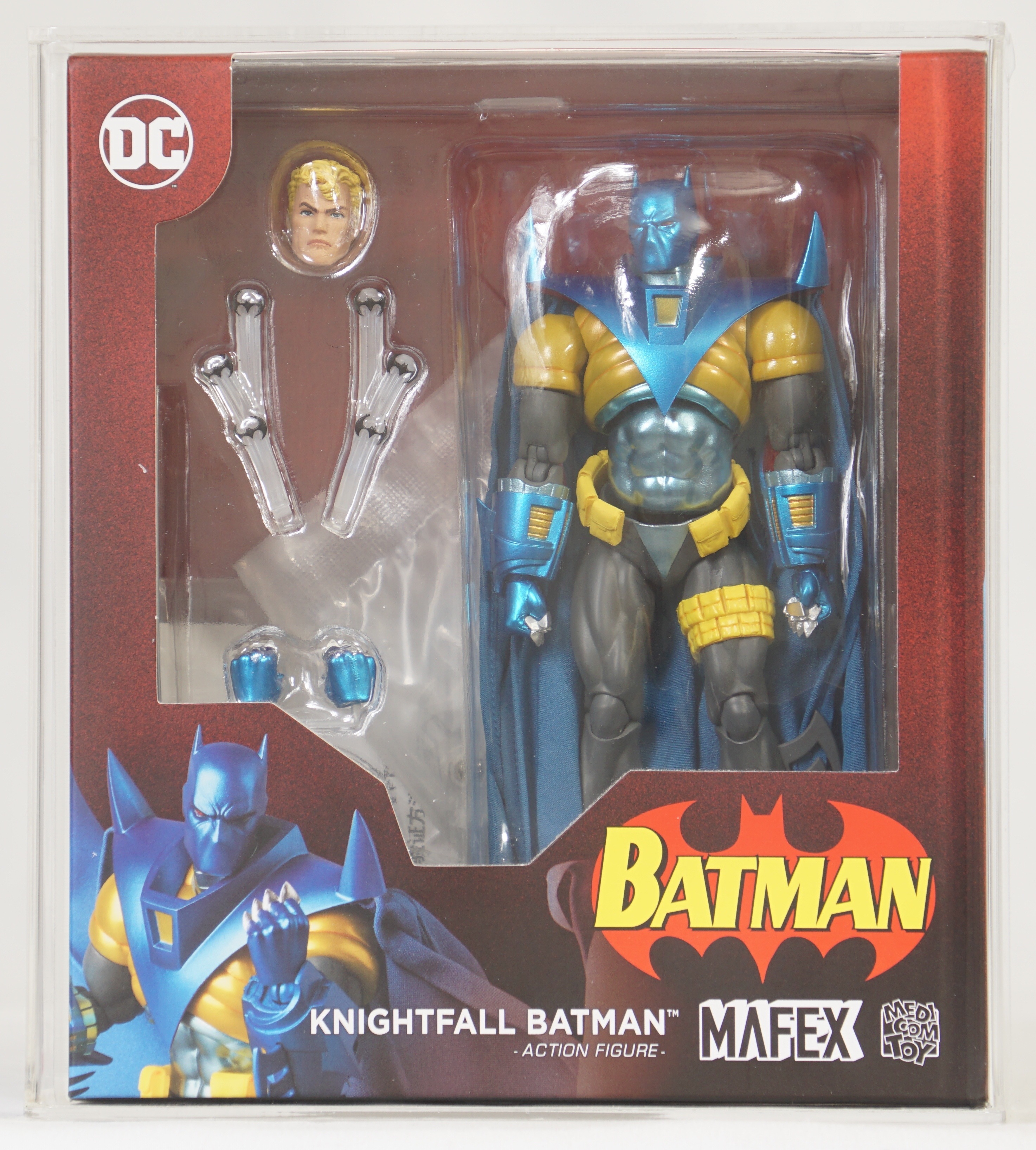 2021 Medicom Mvfex Knightfall Batman No. 144 Boxed Action Figure