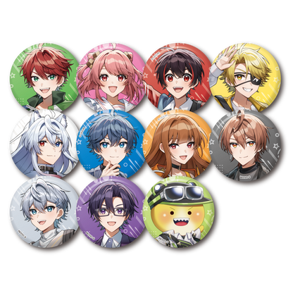 カラフルピーチ×タワー共通グッズ トレーディング缶バッジ – カラフル