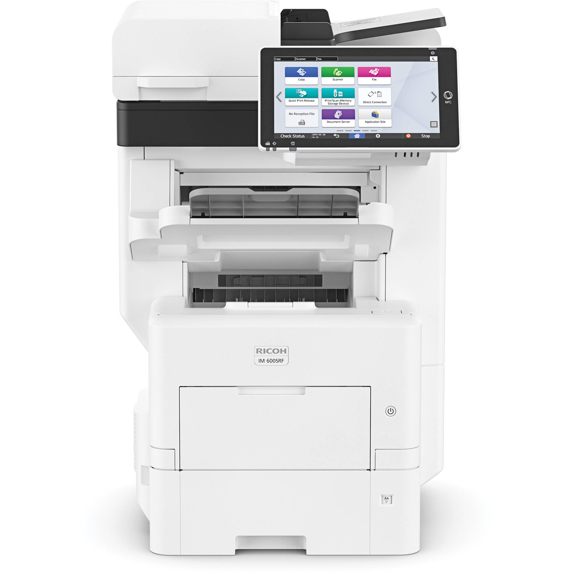 Ricoh IM 600SRF Black and White Multifunction Printer - CopyFaxes