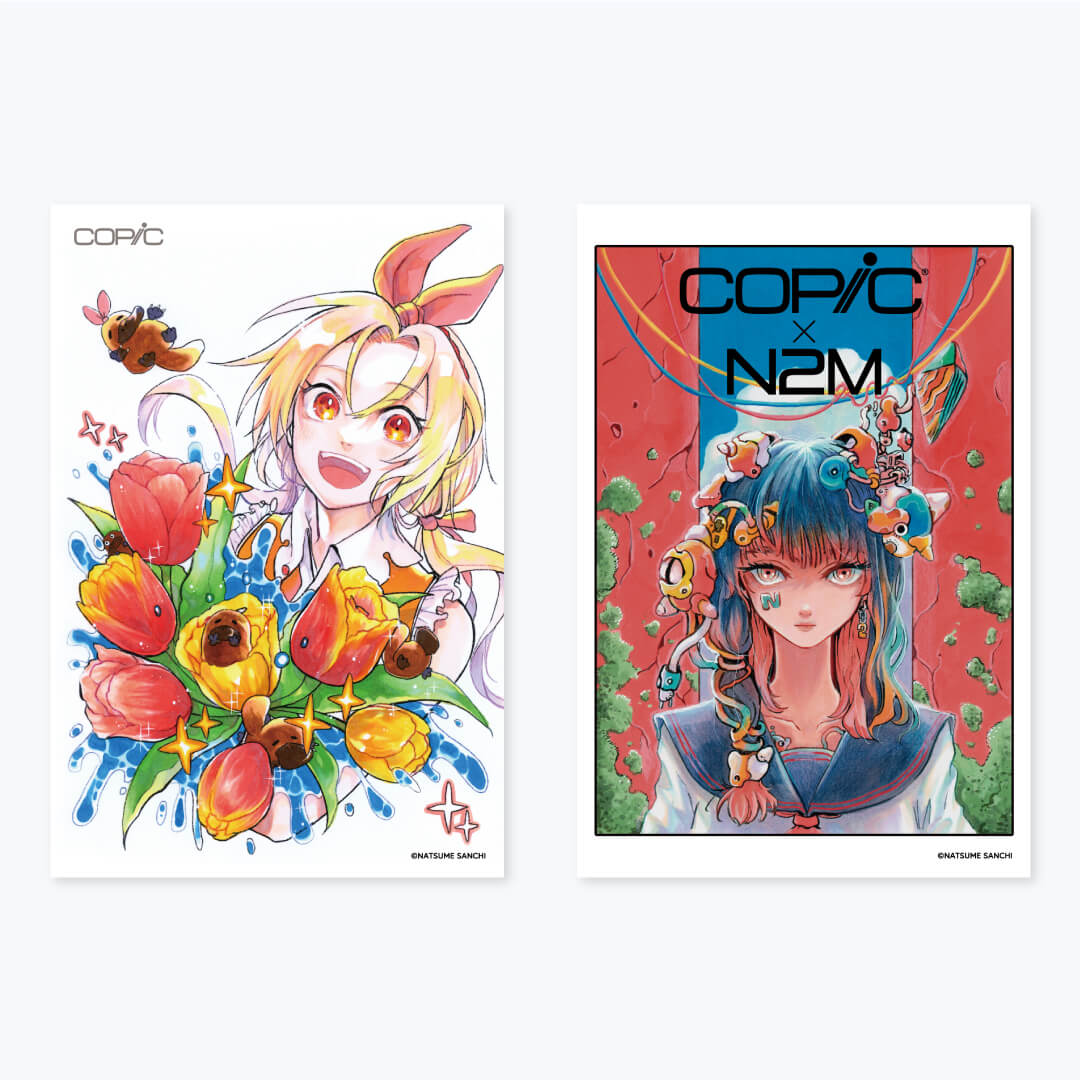 なつめさんちが選んだコピックおえかき対決セット - コピック公式サイト