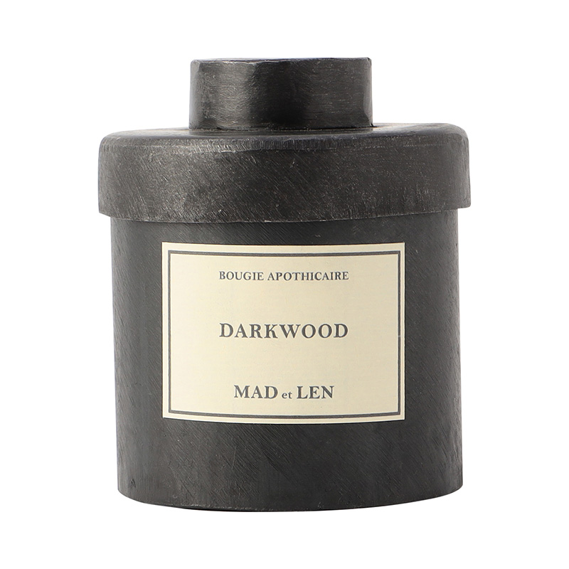 MAD et LEN（マドエレン）キャンドル プチ ダークウッド｜フレグランス