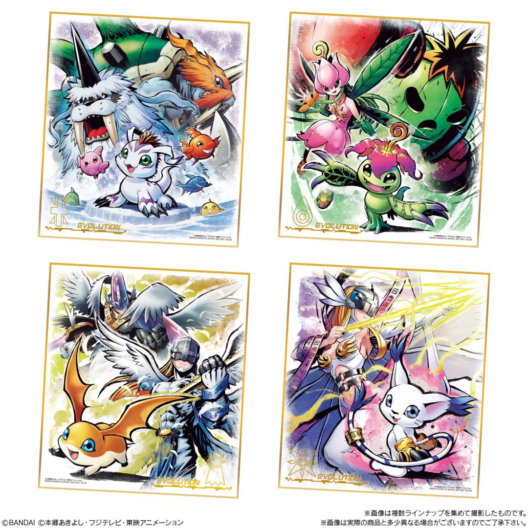 新たなデジモンの世界が色紙ARTで登場! 「デジモン色紙ART」本日発売