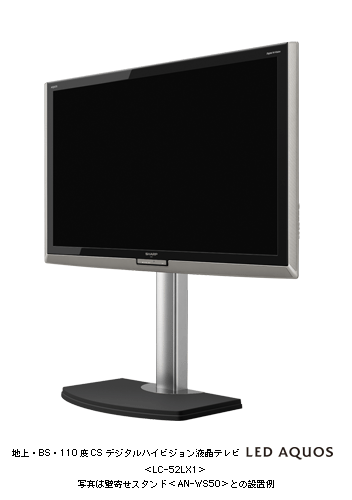 LED AQUOS” LXシリーズ 4機種を発売・詳細｜ニュースリリース：シャープ