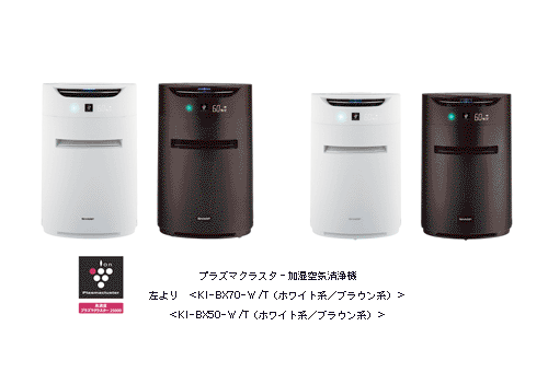 プラズマクラスター25000加湿空気清浄機 2機種を発売 | ニュース