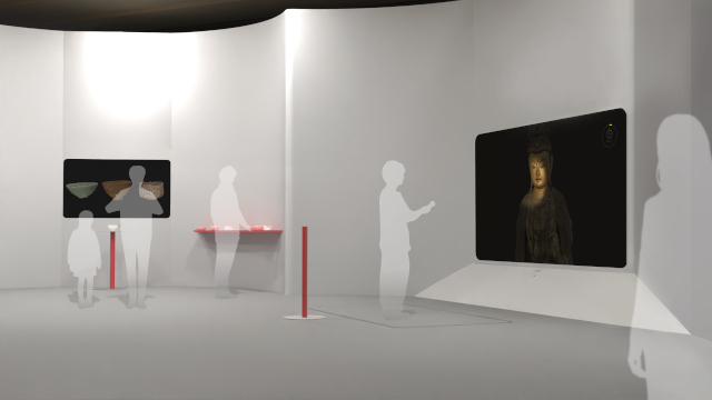東京国立博物館創立150年記念特別企画「未来の博物館」に「8K文化財