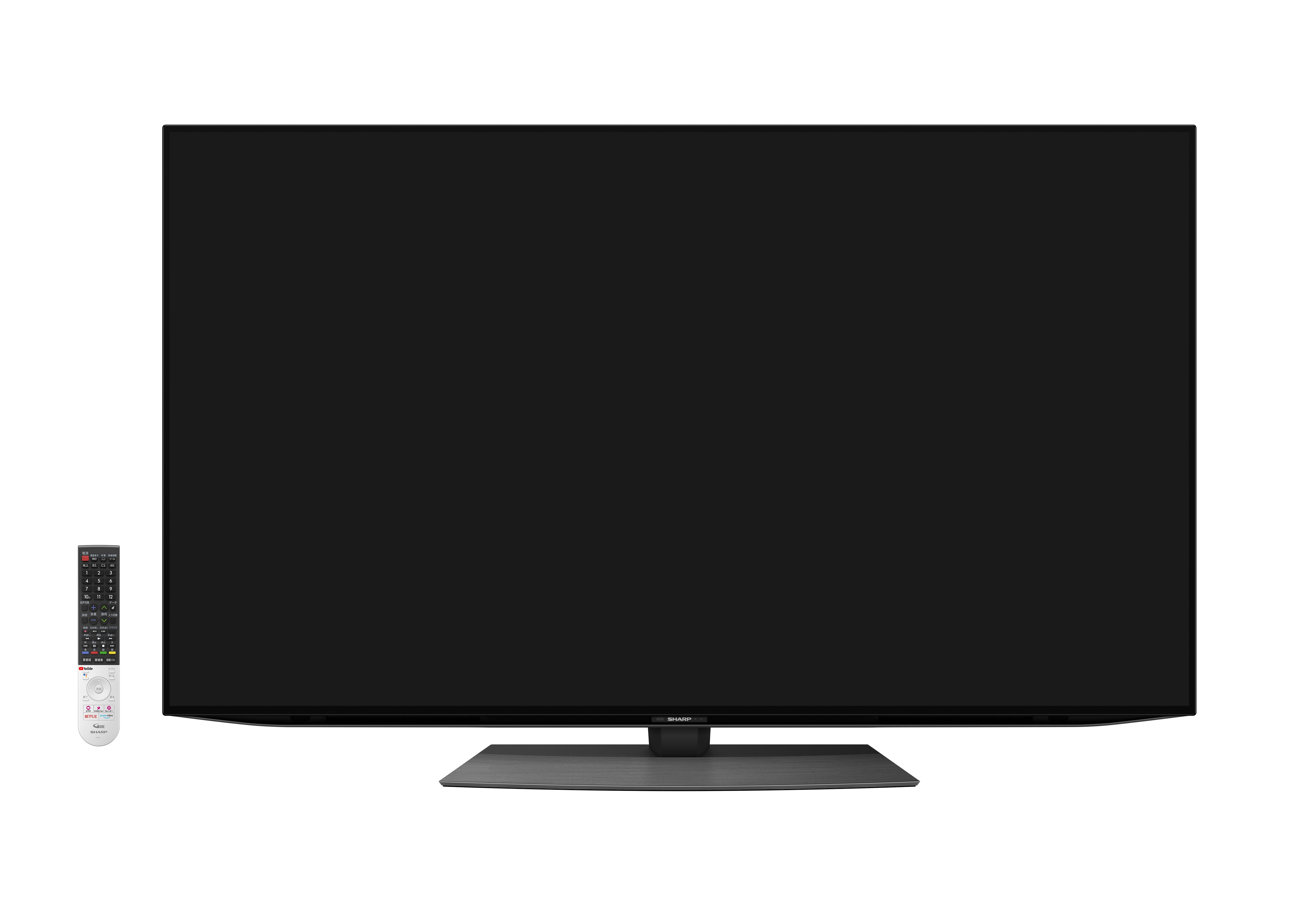 SHARP 65V 4K 有機ELテレビ 4T-C65CQ1 クリーナー付き デンキチWeb / シャープ SHARP 4K有機ELテレビ 65V型 AQUOS QD-OLED 4T