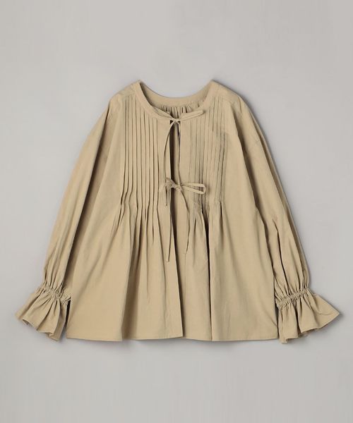 ピンタック2WAYブラウス