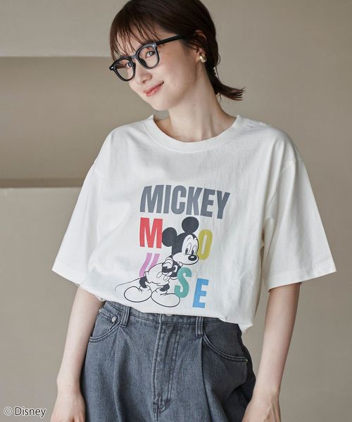 MICKEY(ミッキー) / 別注】アソートカラフルロゴプリントユニTシャツ