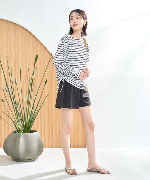 5点セット】ボーダープルオーバー スイムウェア