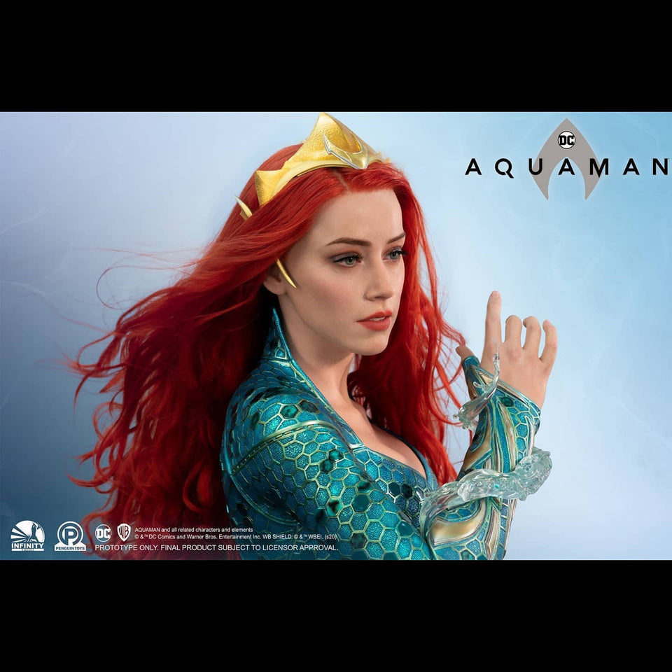 Infinity Studio Mera (Aquaman) 1:1 Scale Life Size Bust – Cosmic