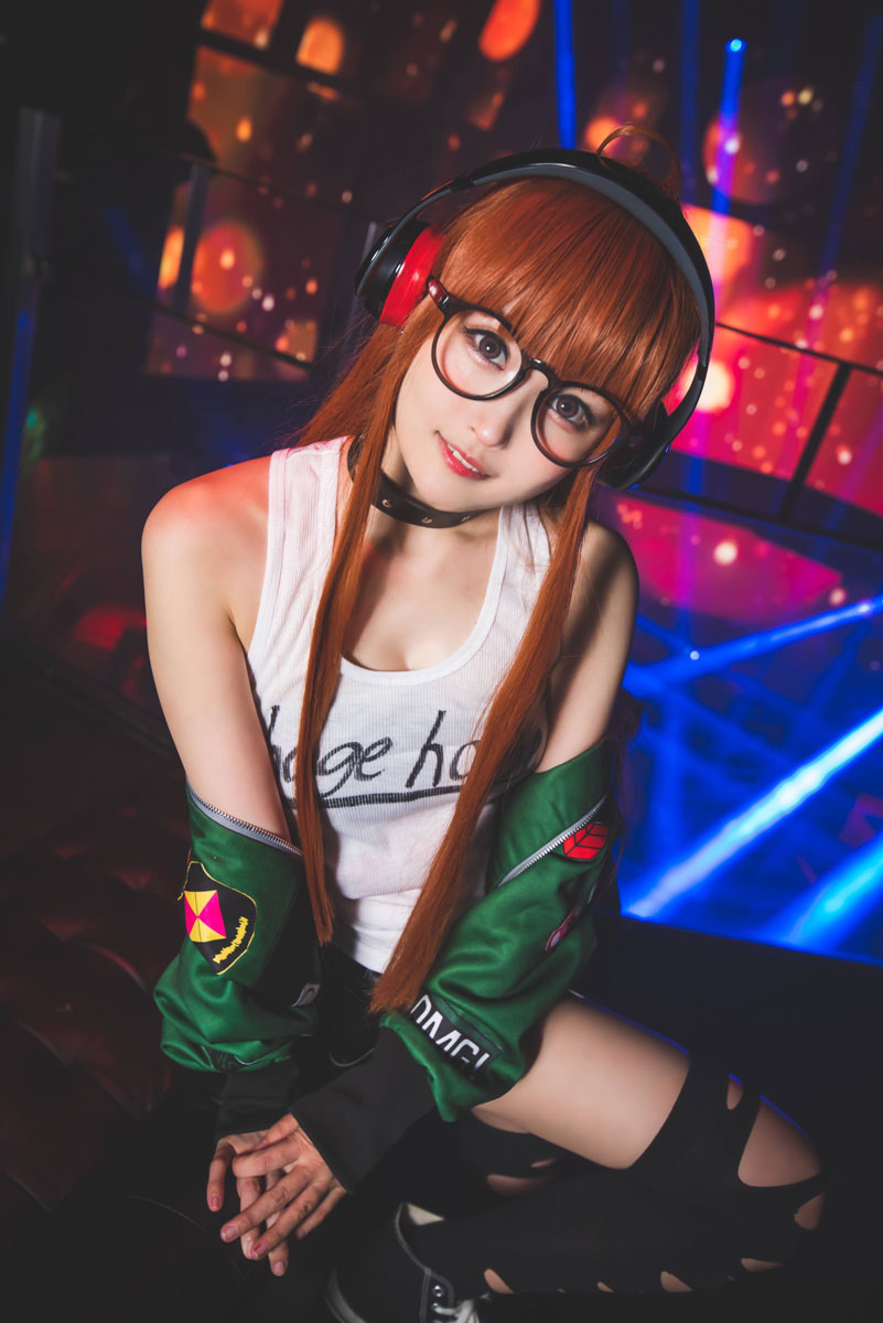 コスプレイヤーのこめこ『ペルソナ5 ダンシング・スターナイト』佐倉