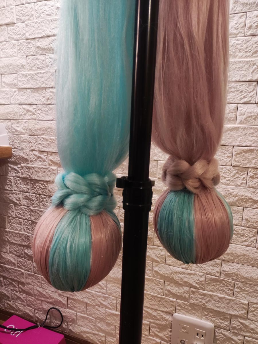 コスプレイヤー夜月『ポケモンSV』ナンジャモは髪にパイプを縫い付けて