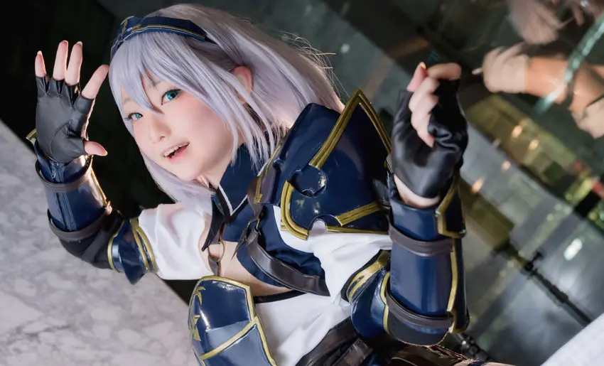 自作コスプレイヤー雨路『ホロライブ』白銀ノエル造型のこだわりを本人