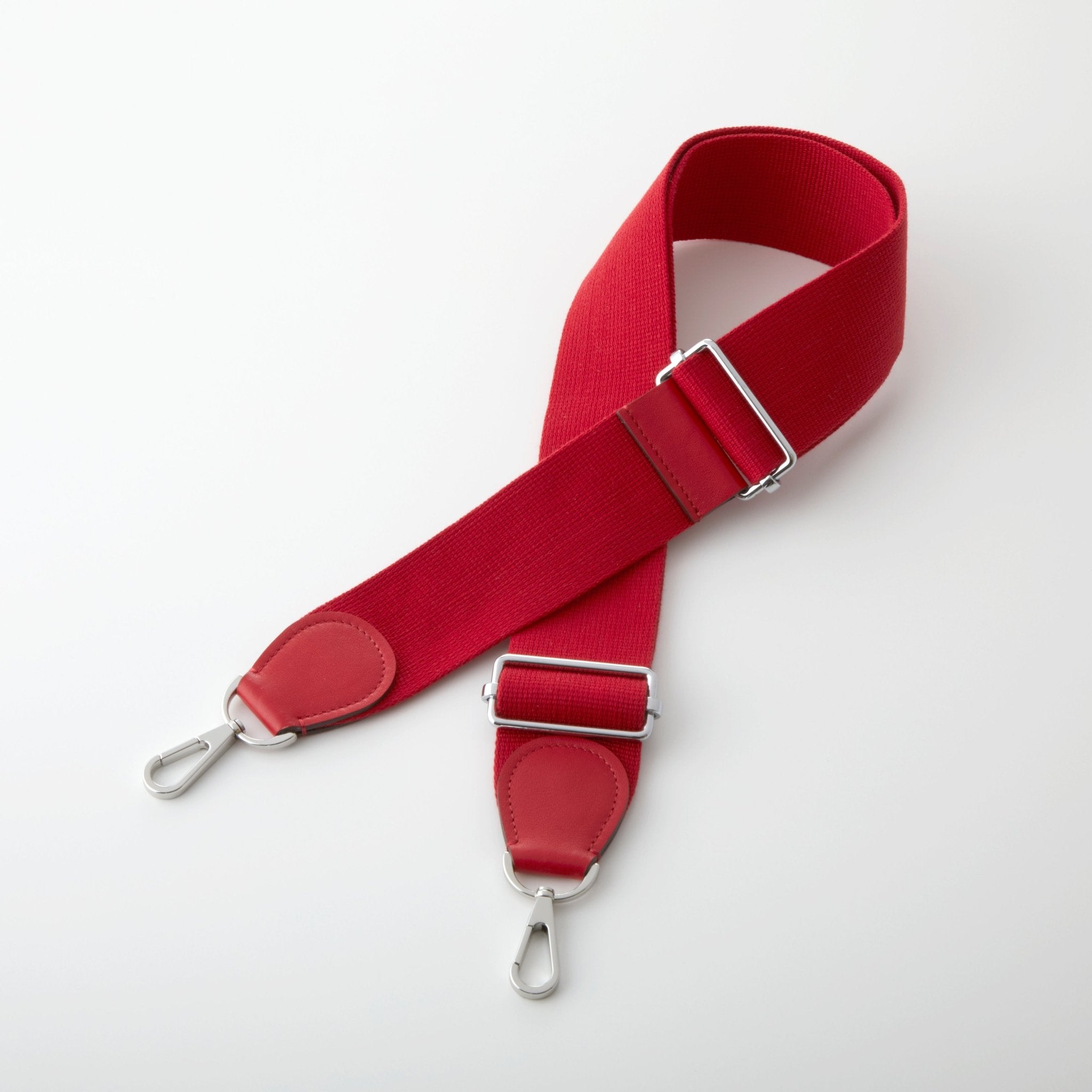 エルメスに最適なショルダーストラップ シルバー金具 16色展開 5cm幅