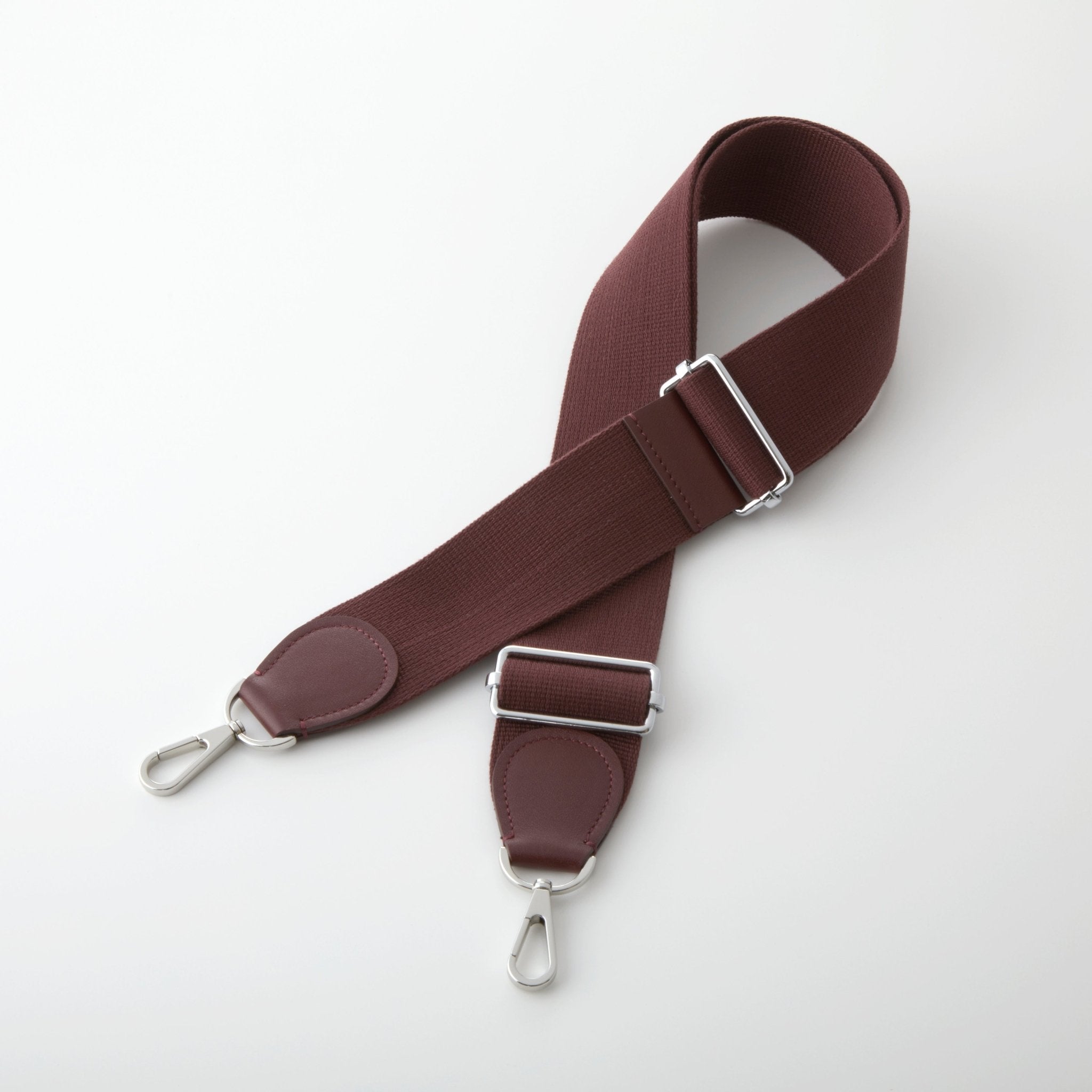 エルメスに最適なショルダーストラップ シルバー金具 16色展開 5cm幅