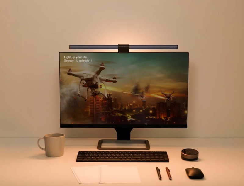 至高のモニターライト『BenQ ScreenBar Halo』レビュー｜デスクライト