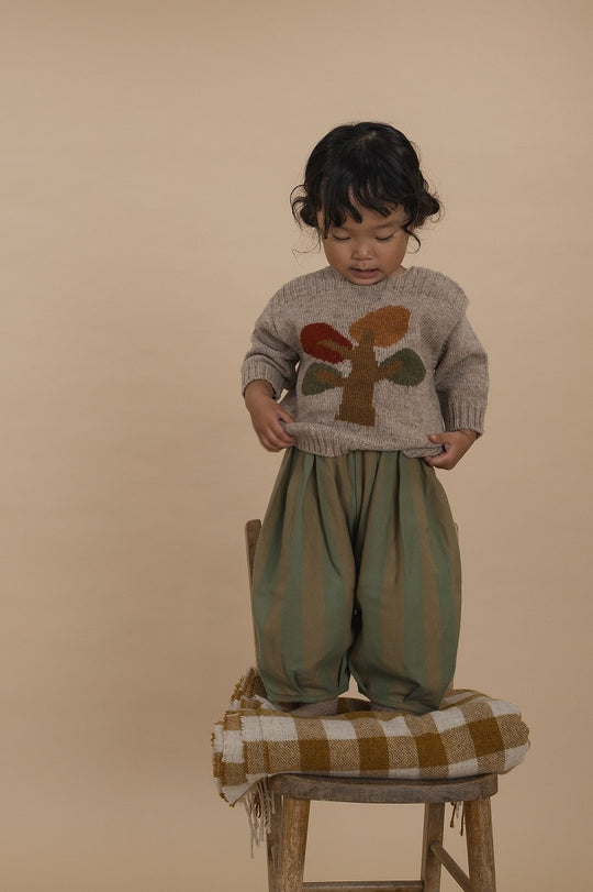organic zoo】【30%OFF】Woodland Stripes Lodge Pants パンツ 6-12M,1