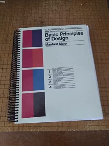 Basic Principles of Design by Manfred Maier | Open Library
