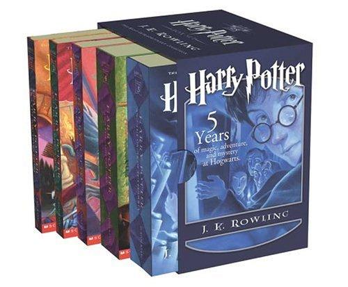 Harry Potter Paperback Boxed Set (Books 1-5) by J. K. Rowling